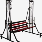 Belle Metal Seat 2 seater – Black