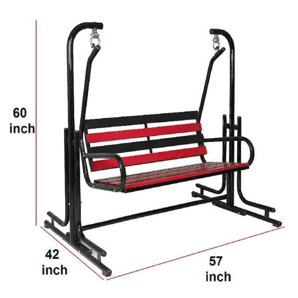 Cian Metal Seat – Black - Image 3