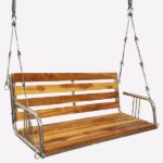 Kesan Steel Wood Seat