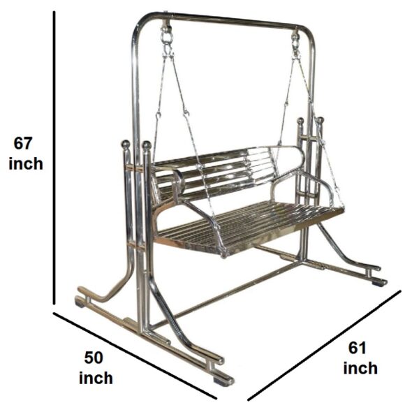 Darby Stainless steel swing - Image 3