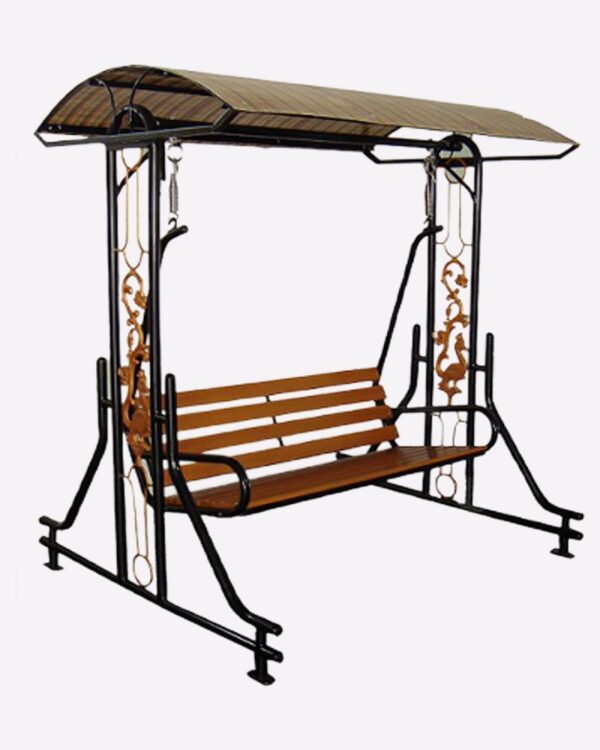 Edge Teak Wood Seat – Black