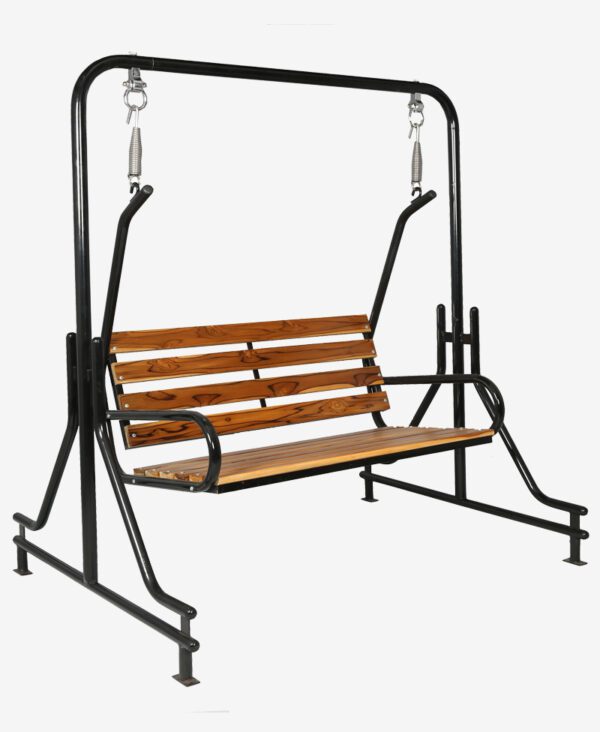 Arial Teak Wood Seat - Black