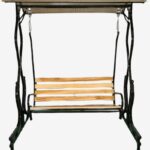 Umow Teak Wood Seat – Black