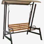 Pango Teak Wood Seat – Black