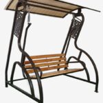 Rafal Teak Wood Seat – Black