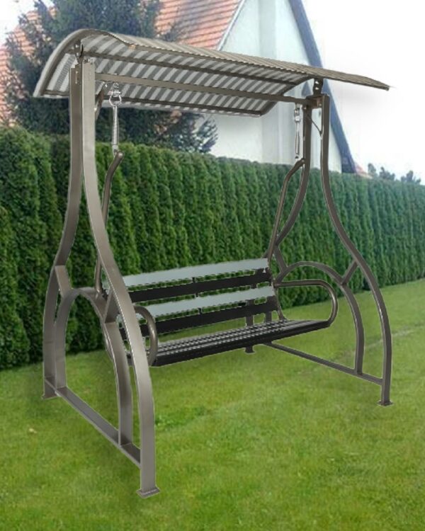 Verex Metal Seat – Gray - Image 2