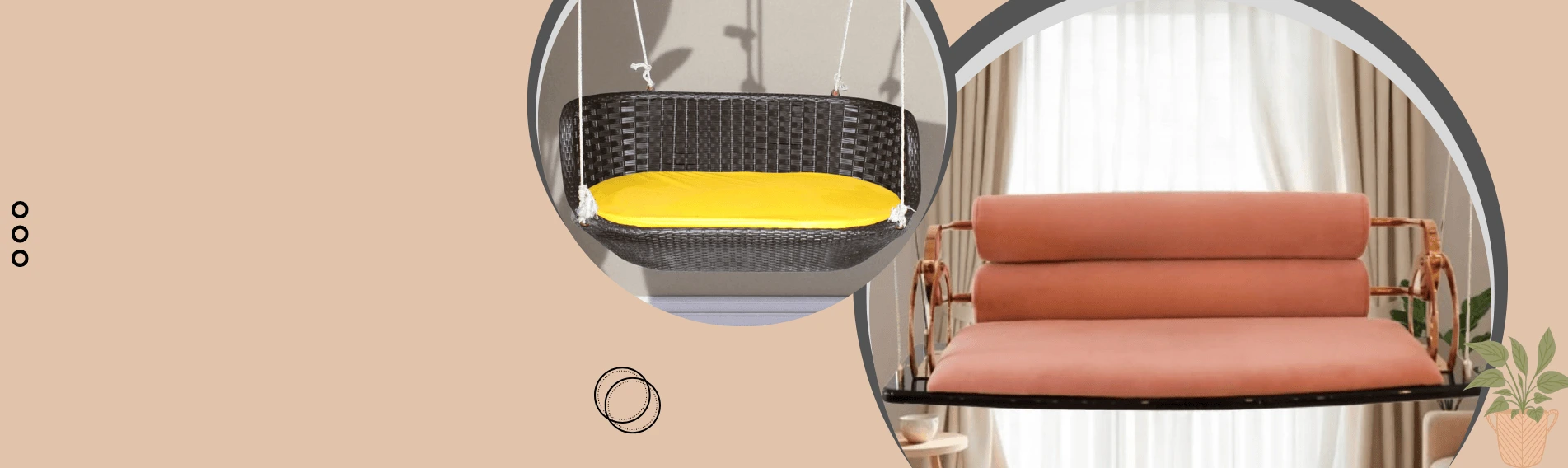 Acrylic swing banner